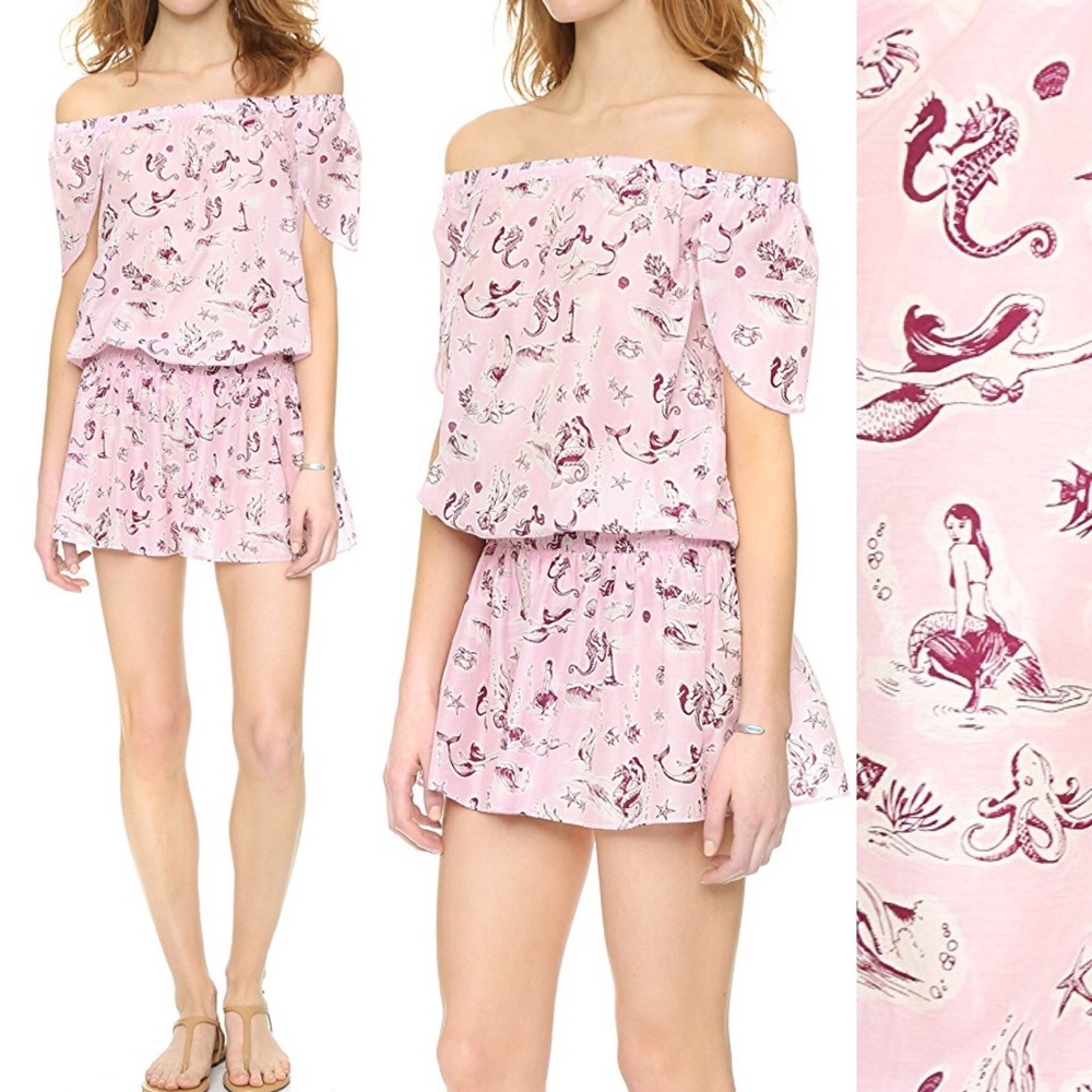 Piamita Mermaid Gaia Off Shoulder Dress